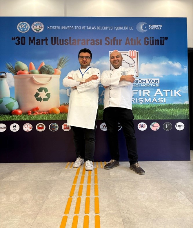 Ulusal Sıfır Atık Yemek Yarışmasında Üniversitemizi Temsil Ettik