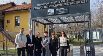 Çek Cumhuriyeti Büyükelçiliği Heyeti Ankara Medipol TTO ve Meditek Tekmer’i Ziyaret Etti